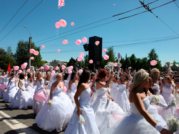 Парад невест в Иваново