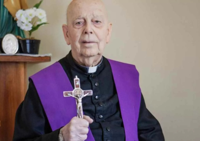 Преподобный Габриэль Аморт, бывший до 2016 года главным экзорцистом Ватикана