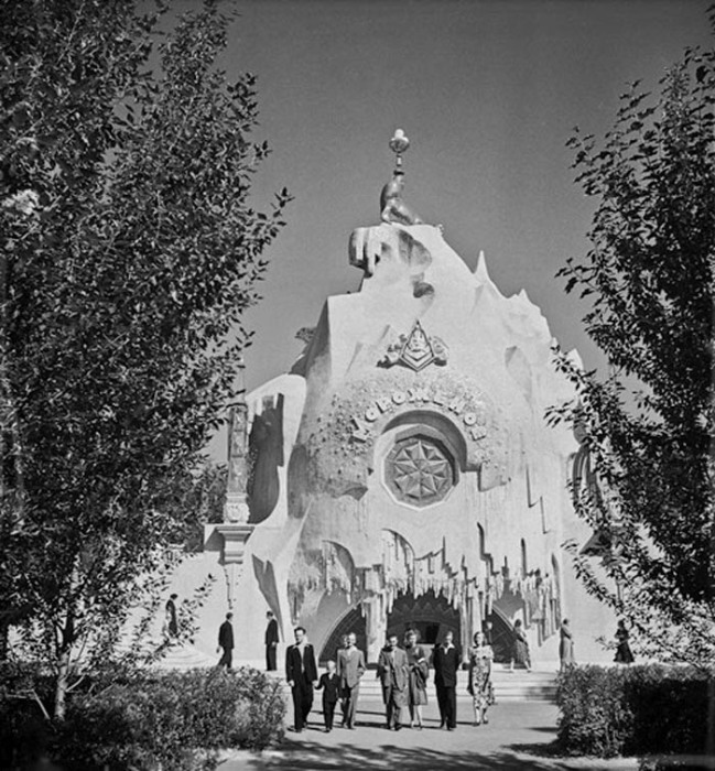 Павильон «Мороженое» после реконструкции 1954 года, ВДНХ