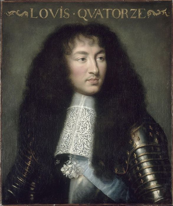 Людовик XIV, портрет, возможно, кисти  Шарля Лебрена 