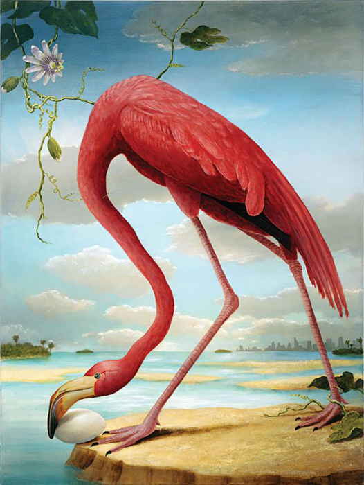 Красный фламинго 