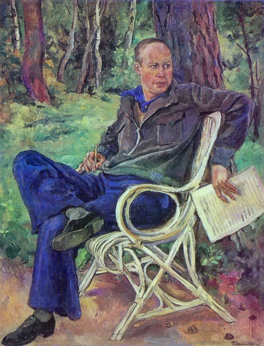 Портрет С.С. Прокофьева кисти Петра Кончаловского, 1934 год