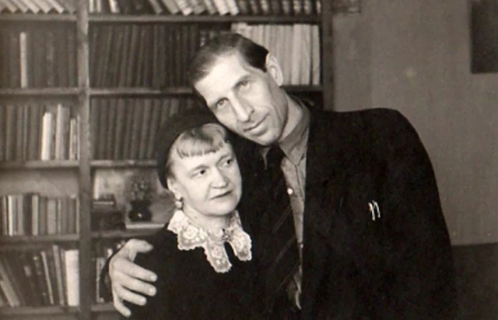 Сергей Филиппов с женой Антониной Голубевой. / Фото: www.biographe.ru
