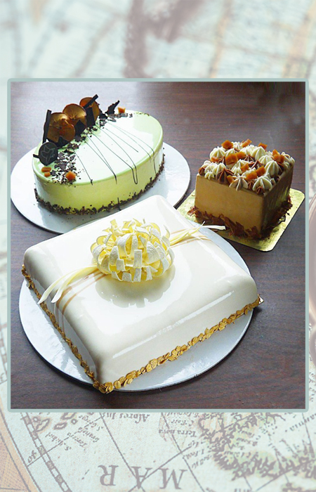 Десерты, приготовленные Марией Троицкой.