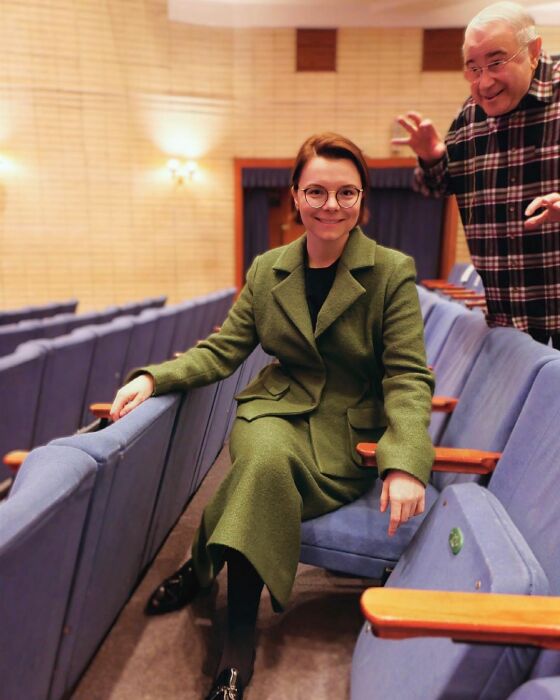 Татьяна Брухунова и Евгений Петросян. / Фото: www.wday.ru