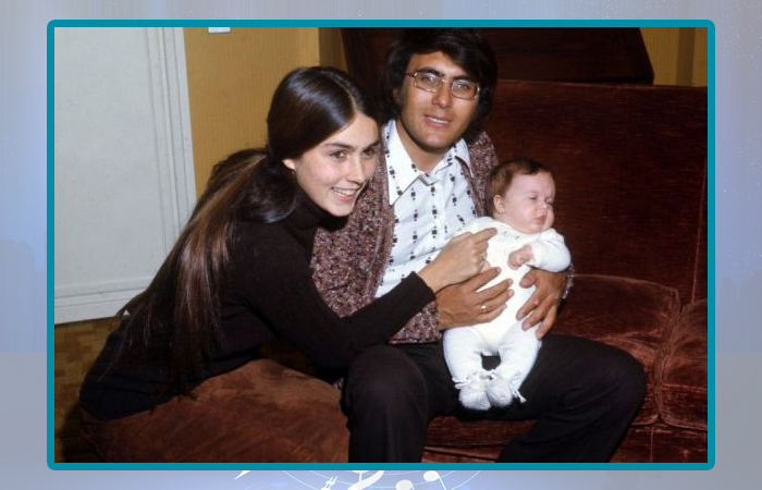Аль Бано и Ромина Пауэр с дочерью.