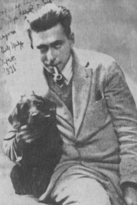 Илья Эренбург в Париже, 1926 год. / Фото: www.loveread.me