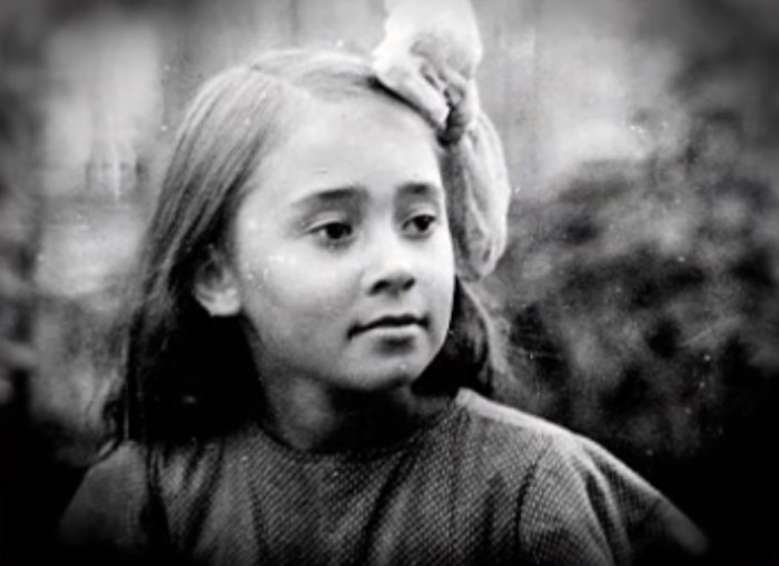 Лёка Миронова в детстве. / Фото: www.tvc.ru