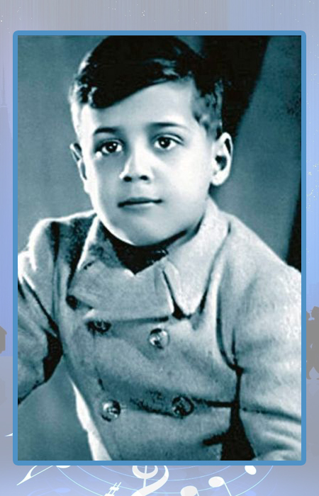 Адриано Челентано в детстве.
