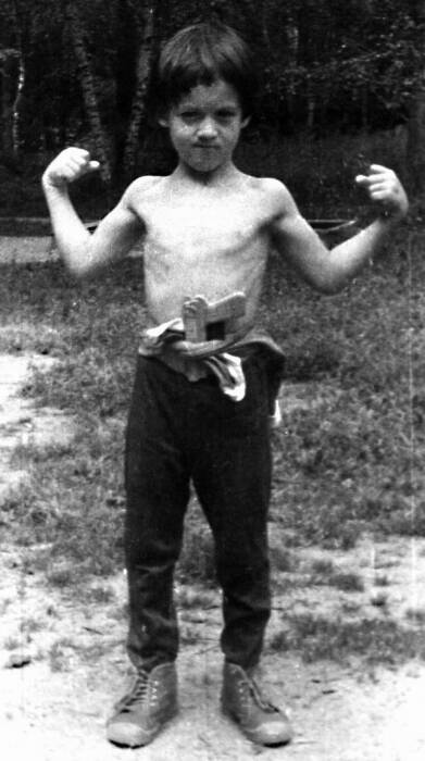 Артур Смольянинов в детстве. / Фото: www.sprint-olympic.ru