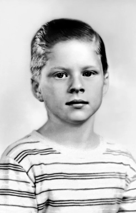 Роберт Редфорд в детстве. / Фото: www.daily-stuff.com