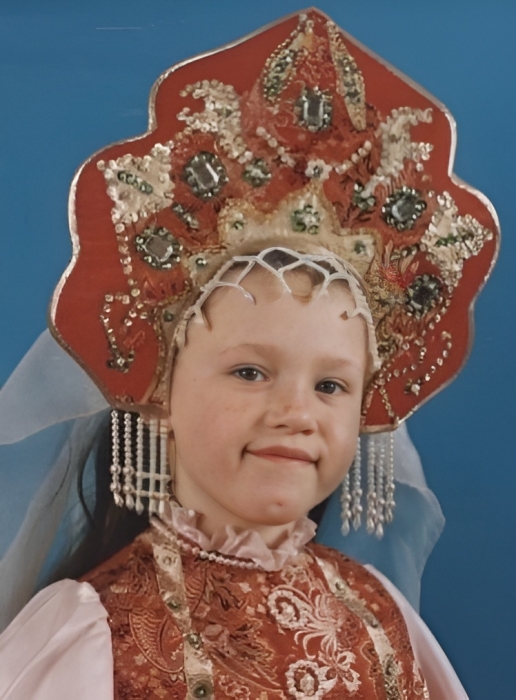 Варвара Шмыкова в детстве. / Фото: www.wday.ru