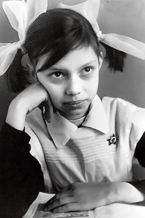 Елена Метёлкина в детстве. / Фото: www.7days.ru