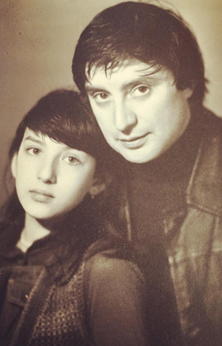 Алика Смехова с отцом. / Фото: www.goodhouse.ru