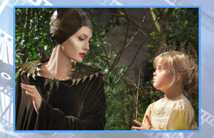Вивьен Джоли-Питт и Анджелина Джоли в сказке «Малефисента».