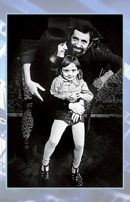 Виктор Мережко с женой и дочерью.