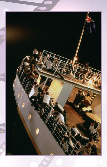 Кадр из фильма «Титаник».