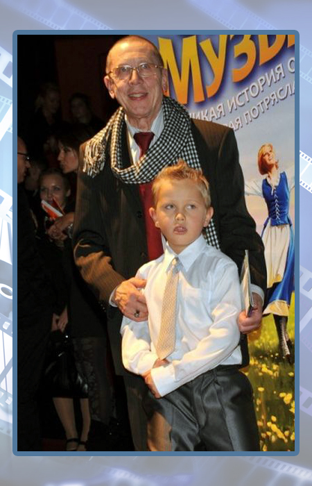 Валерий Золотухин с сыном.