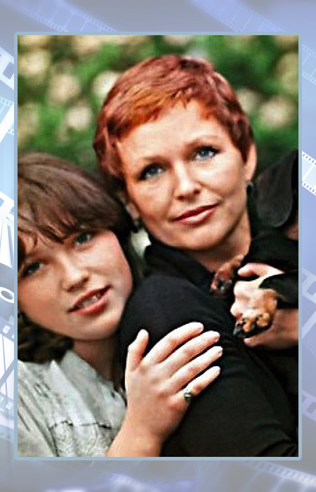Наталья Фатеева с дочерью.