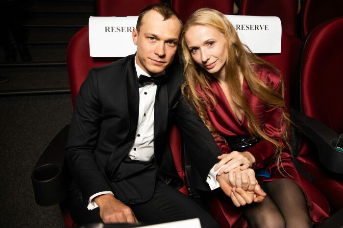 Юрий Борисов с женой. Источник фото: foto-onlain.ru
