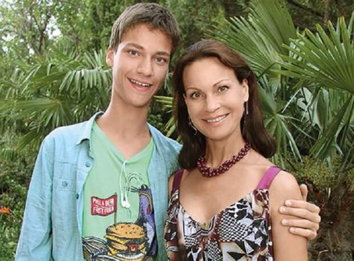 Ирина Чериченко с сыном