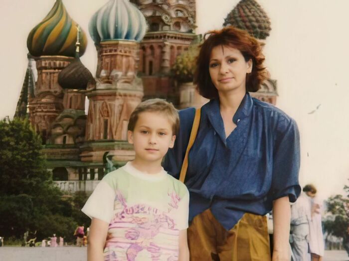 Кирилл Жандаров с мамой./Фото: uznayvse.ru