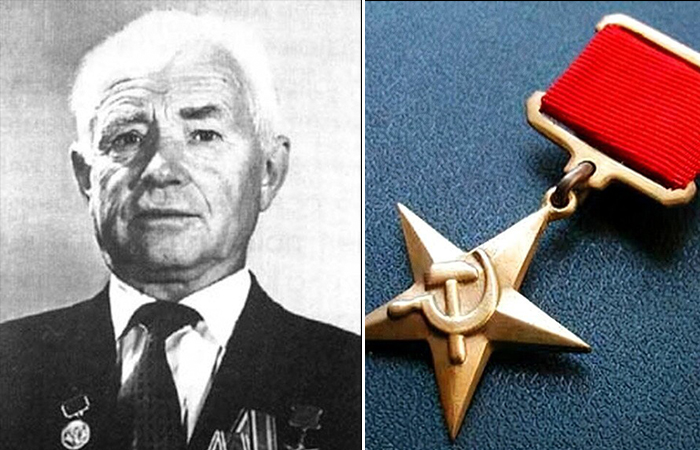 Сергей Охапкин и золотая медаль Серп и Молот