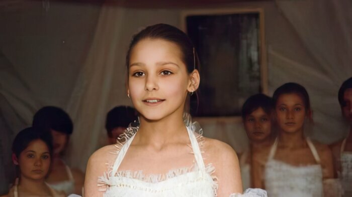 Глафира Тарханова в детстве./Фото.uznayvse.ru