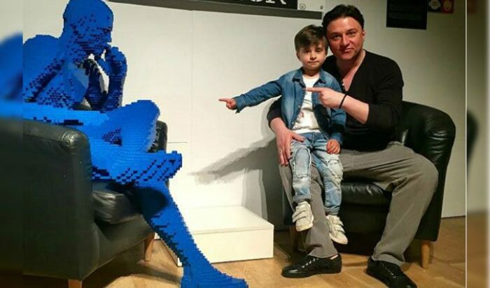 Максим Лагашкин с сыном. Источник фото: uznayvse.ru