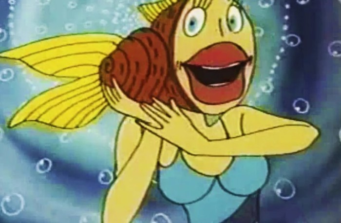 Рыба с губами фото мультфильм