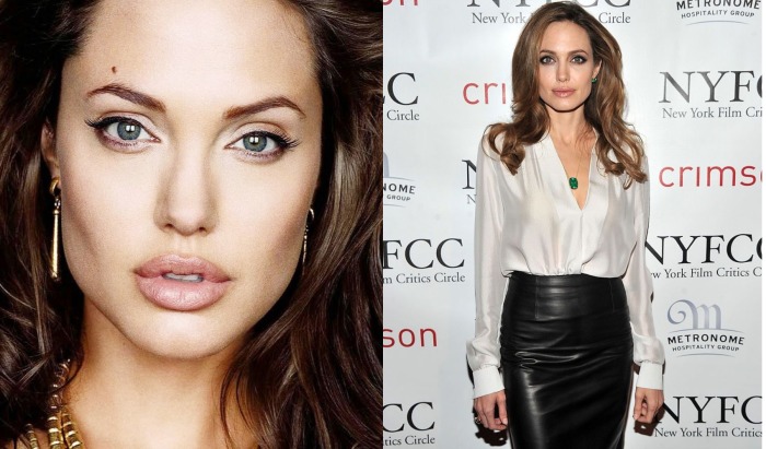 Благодаря тому, что Джоли не стремится к гламуру или оригинальности, она всегда выглядит со вкусом