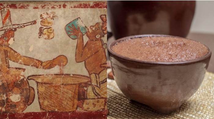 Изначально шоколад был густым напитком с горьковатым вкусом, который использовали в основном для ритуалов