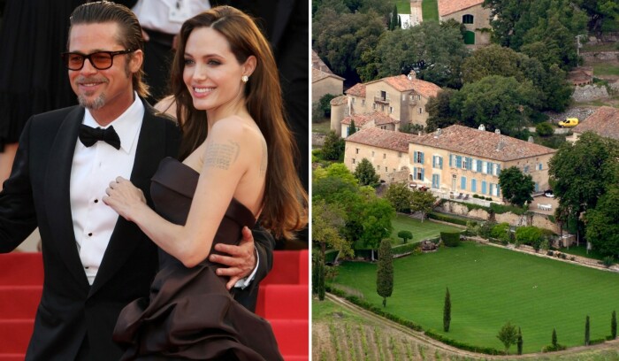 Еще будучи в браке, Брэд Питт и Анджелина Джоли приобрели Французское Шато за $62 млн