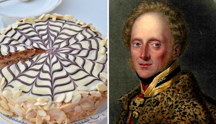 Миндально-шоколадный торт, популярный в Венгрии, Австрии и Германии, назван в честь венгерского дипломата, князя Пала Антала Эстерхази