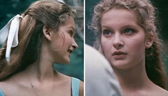 Дебют актрисы состоялся в 1994 году в фильме-спектакле «Посвящение в любовь».