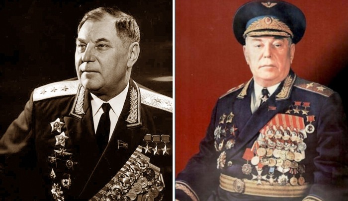 За годы службы Александр Иванович стал трижды Героем Советского Союза, а также удостоился 17 орденов и множества медалей