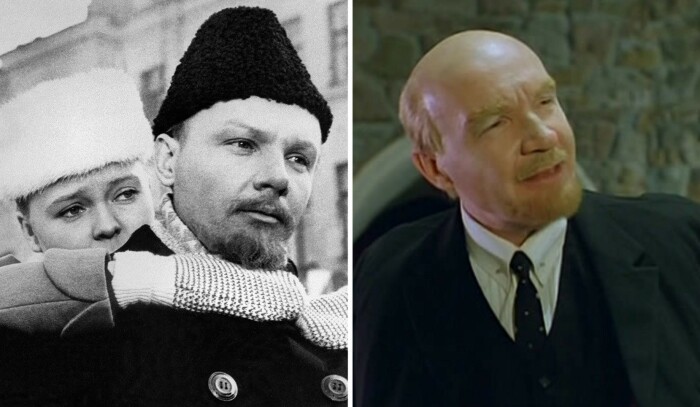 Дважды актер поступился своими принципами и сыграл Ленина в фильме «Надежда» (кадр слева) и  «На Дерибасовской хорошая погода...» (справа)