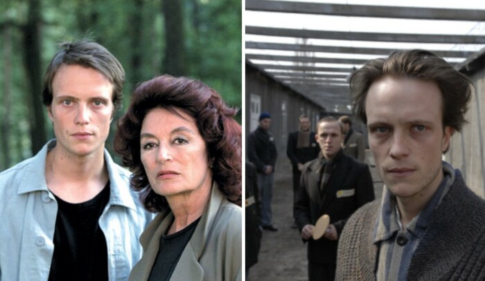 Слева - кадр из фильма «Березовый Луг» (2003), справа - «Фальшивомонетчики» (2007).