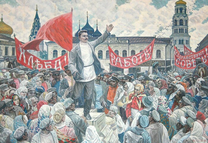 Революция 1905 года отразилась в творчестве Александра Блока. 
