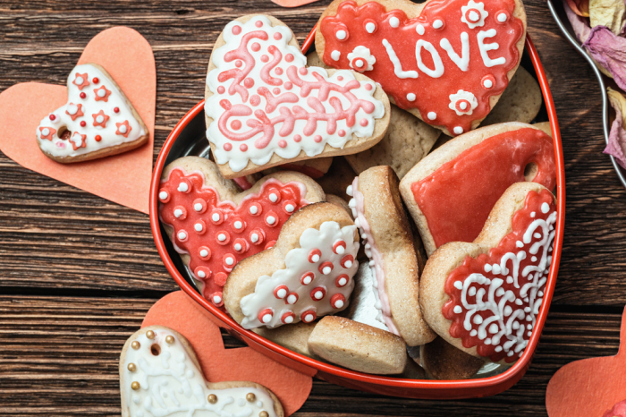 В Америке на День святого Валентина принято дарить сладости. / Фото: lifehacker.ru 