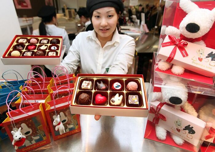 День святого Валентина в Японии. / Фото: www.nippon.com