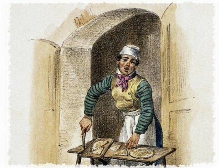 Как готовили пиццу в Древнем Египте. / Фото: bac-forum.ru