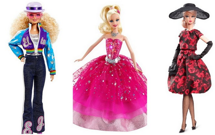 Кукла Барби менялась внешне, осваивала разные профессии.