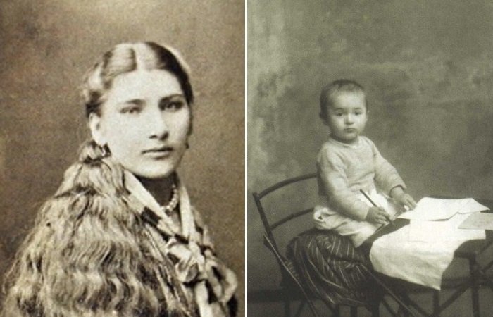 Мать Екатерина Корнейчукова / Корней Чуковский в детстве.