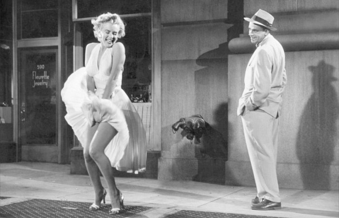 Мерилин Монро в самом дорогом платье в истории кино. Фото: uhd.name