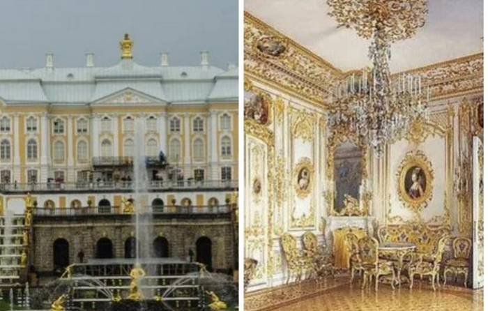 У Романовых было очень много шикарных дворцов.