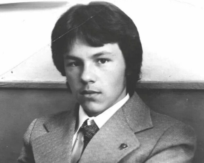 Андрей Мартынов в юности. Фото: www.pinimg.com