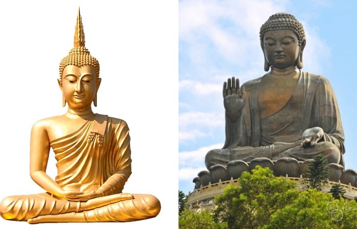 Будда в позе «лотоса».