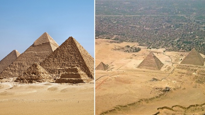 Египетские пирамиды Гизы являются, пожалуй, самым узнаваемым археологическим памятником истории в мире.