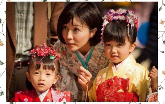 Японских детей воспитывают по древним традициям.